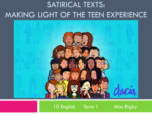 Satire featuring teenagers