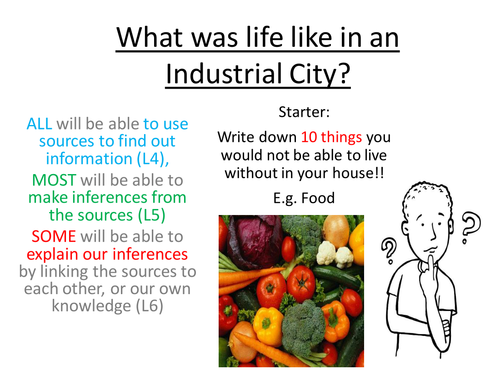 City Living in the Industrial Revolution