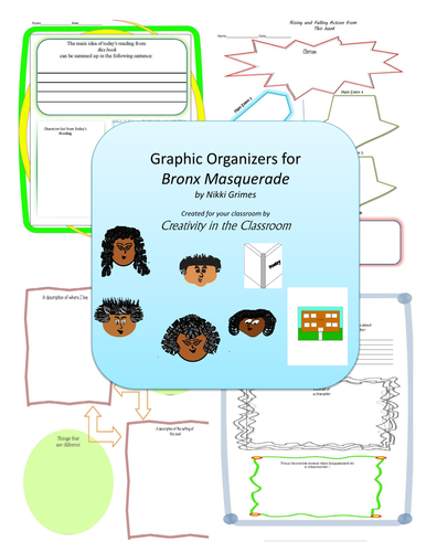 Graphic Organizers for Bronx Masquerade