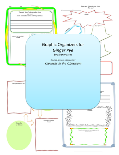 Graphic Organizers for Ginger Pye