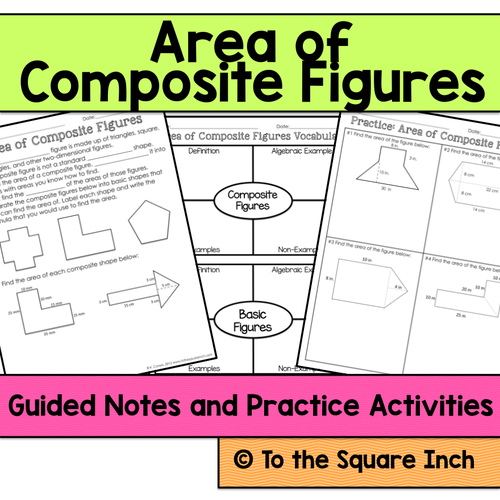 Geometry- 6Th Grade Math Guided Notes And Activities | Teaching Resources