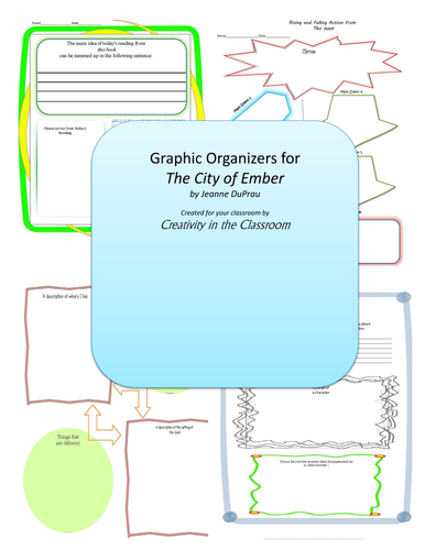 Graphic Organizers for The City of Ember