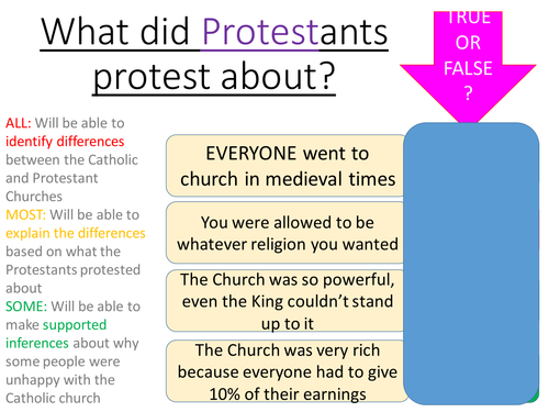 What did Protestants Protest about? The origins of the Protestant ...