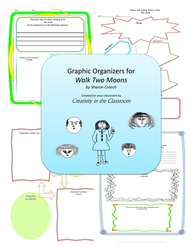 Graphic Organizers for Walk Two Moons