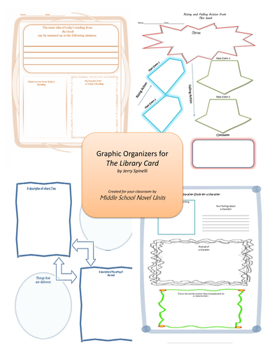 Graphic Organizers for The Library Card