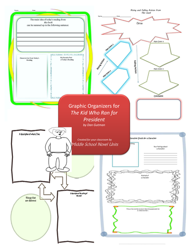 Graphic Organizers for The Kid Who Ran for President