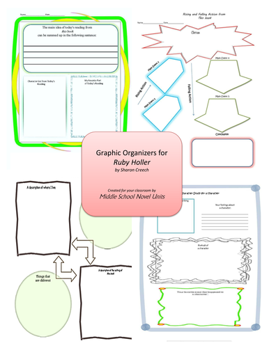 Graphic Organizers for Ruby Holler