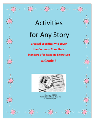 Activities for Any Story Grade 5