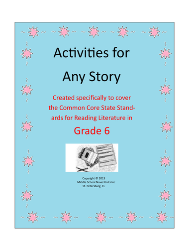 Activities for Any Story Grade 6