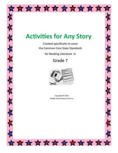 Activities for Any Story Grade 7