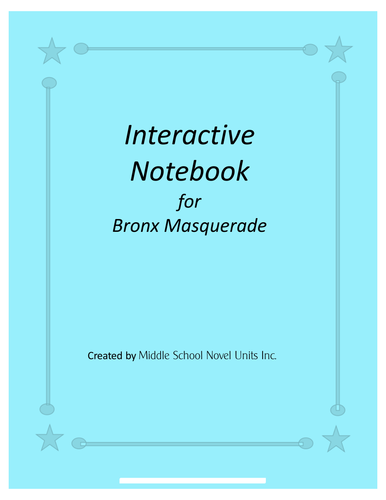 Interactive Notebook for BronxMasquerade
