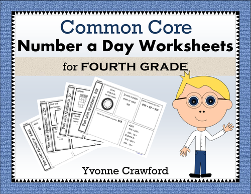 number-a-day-math-printables-fourth-grade-teaching-resources