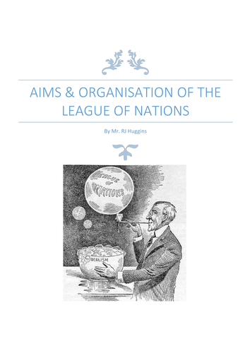 Aims & Organisation of the League of Nations