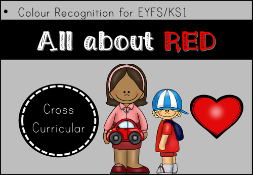 All about the colour RED for EYFS/KS1