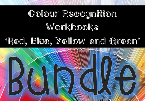 Colour Recognition Workbooks Bundle