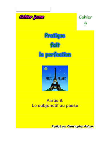 French: Stage 9: The perfect subjunctive