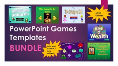 PowerPoint Game Templates BUNDLE
