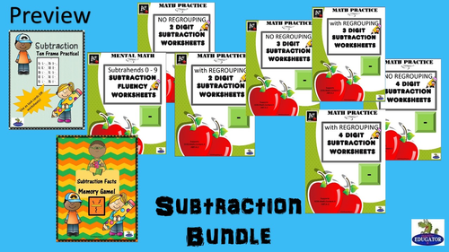 Subtraction Bundle