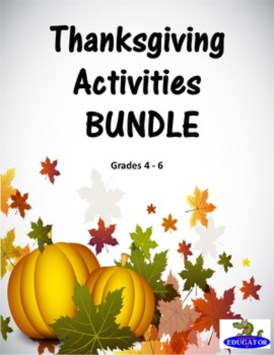 Thanksgiving Activities Bundle