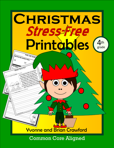 Christmas NO PREP Printables - Fourth Grade Common Core Math and ...