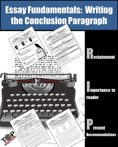 Conclusion Paragraph Writing Fundamentals