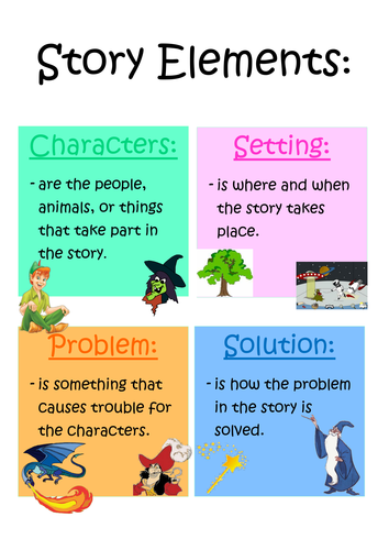 story elements homework