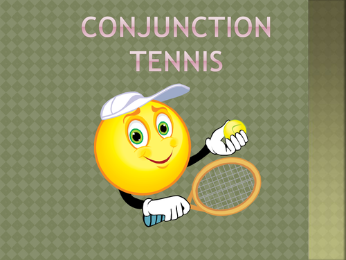 Conjunction Tennis activity