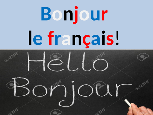 Hello French class!