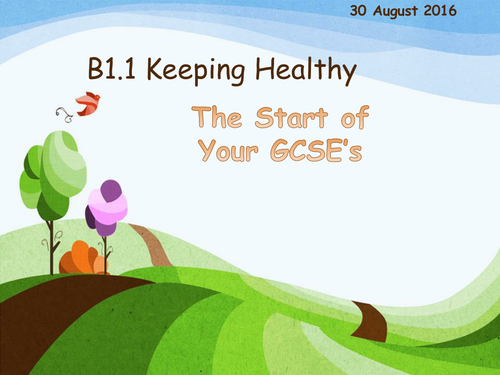 B1.1.1 Diet and Exercise AQA GCSE B1.1 Keeping Healthy