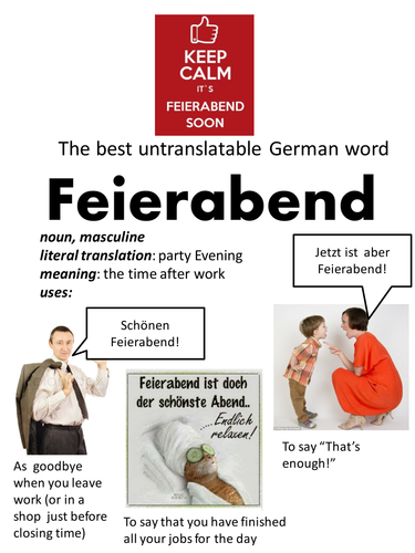 Feierabend Poster