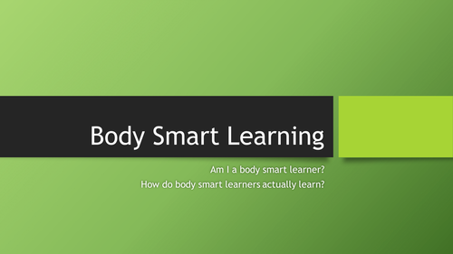 Body Smart Learning - VAK