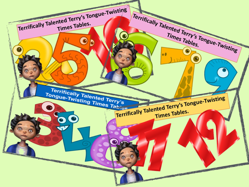 Times Table Tongue Twisters