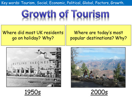 (Edexcel) Tourism Lesson 1: Growth of Tourism