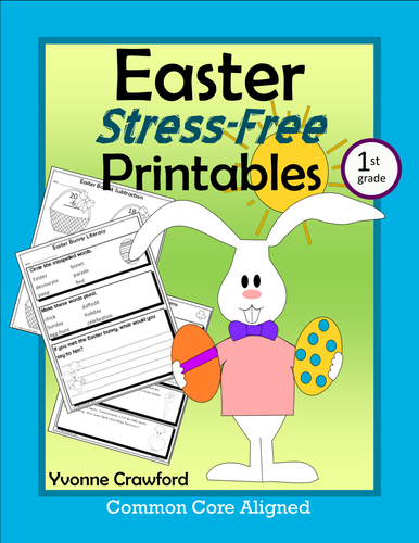 Easter NO PREP Printables - First Grade Common Core
