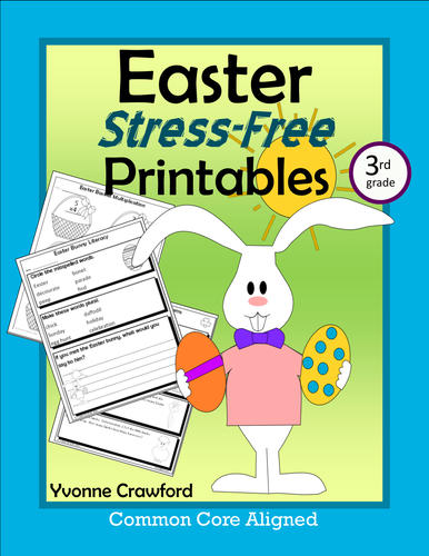 Easter NO PREP Printables - Third Grade Common Core