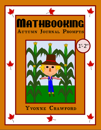 Fall Math Journal Prompts (1st and 2nd grade)