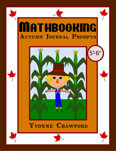 Fall Math Journal Prompts (5th and 6th grade)