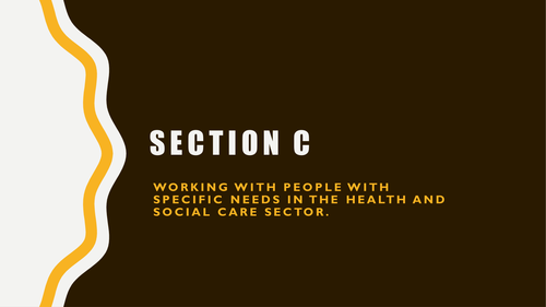 BTEC level 3 New 2016 spec HSC unit 2 section C