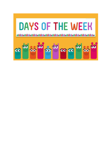 days of the week