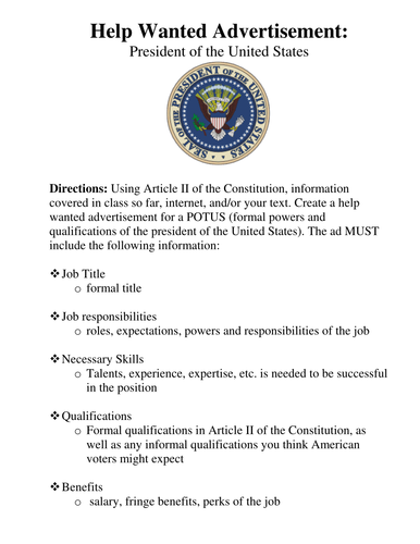 Advertisement poster for school project picture