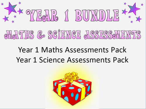 Year 1 Maths and Science Assessments and Tracking