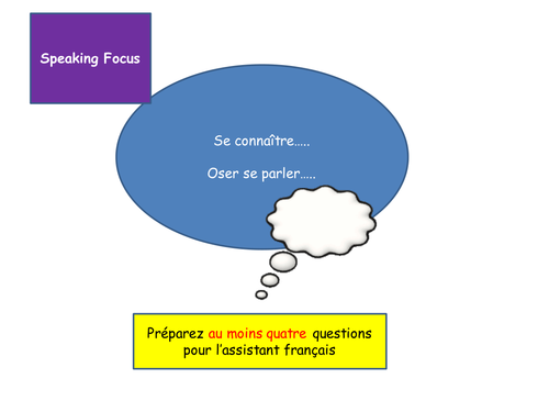 Introductions to foreign language assistants