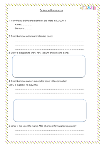 Periodic Table and Limestone Homework