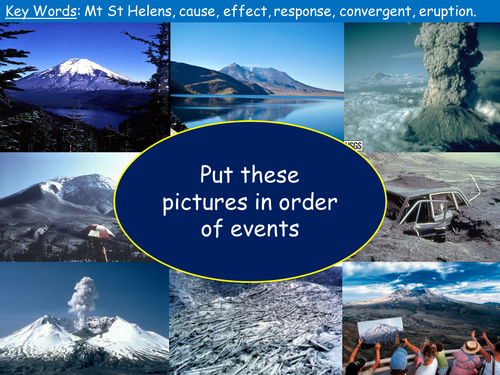 (Edexcel) Tectonics: Mt St Helens