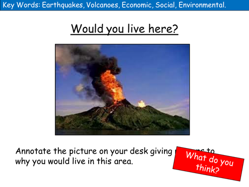 (Edexcel) Tectonics: Why do people live in a danger zone?
