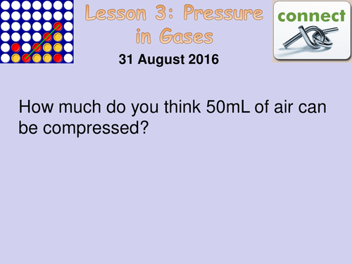Motion and Pressure - Pressure in Gases KS3