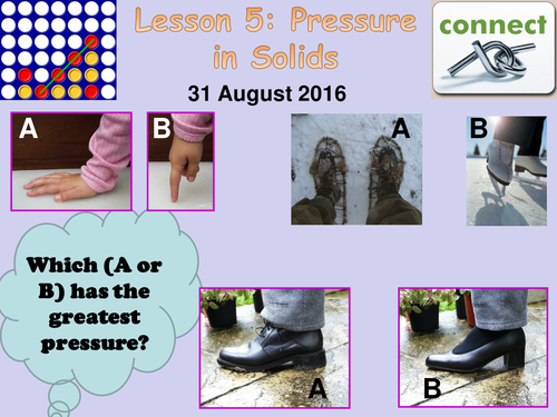 Motion and Pressure - Pressure on Solids