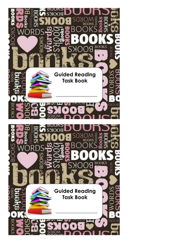 Guided Reading Task Book Labels
