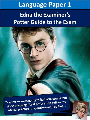 AQA English Language Paper 1 Harry Potter Revision Activity Workbook 1
