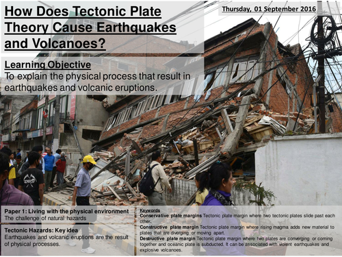 Tectonic Processes AQA2016